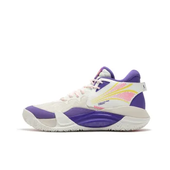 361° Thorns Basketball Shoes Men Mid Top Feather White/Ultraviolet