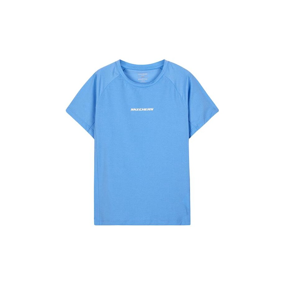 Skechers t shirt kids blue discount