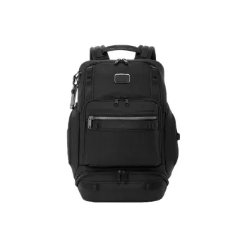 TUMI Alpha Bravo Nylon Backpack Men's Black
