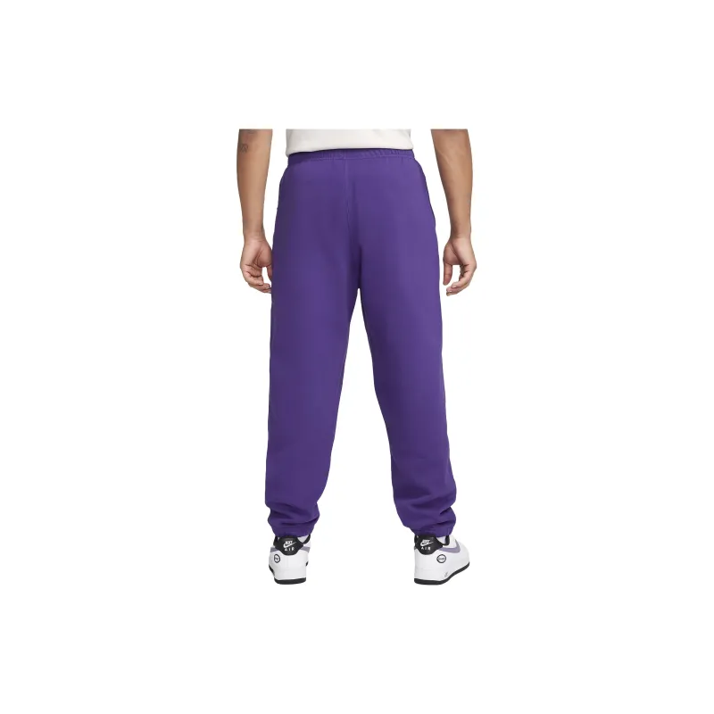 Nike Solo Swoosh Knitted Sweatpants Men's Purple-1