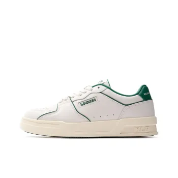 MLB Hofer Coverage Abrasion Resistant Low Top Skateboard Shoes Unisex Green White