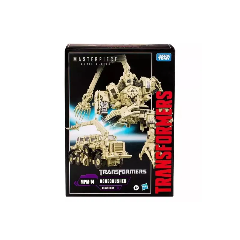 Hasbro Transformers Hasbro Toy, Movie 1 MPM14 Master Level, Bonecrusher, Mine Sweeper Truck Rampage Assembled Models-3