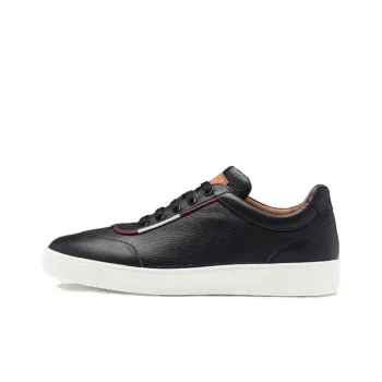 BALLY Low Top Skateboard Shoes Men's Black