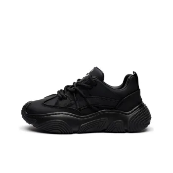 CHARRIOL Low-Top Chunky Sneakers Men's Black