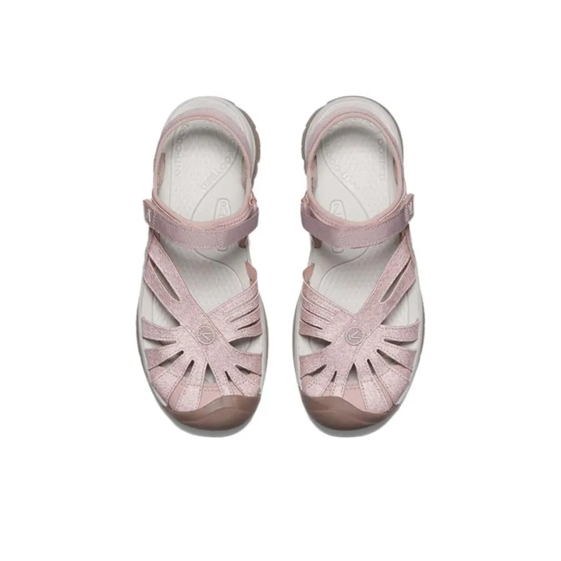 KEEN Rose Sandal Non-slip Breathable And Wear-resistant Beach Sandals Women's Light Yellow Umber-2