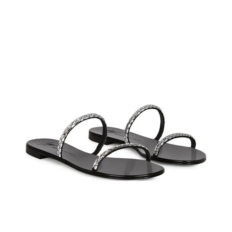 Giuseppe Zanotti Mauritia Embellished Flat Sandals Women's-2