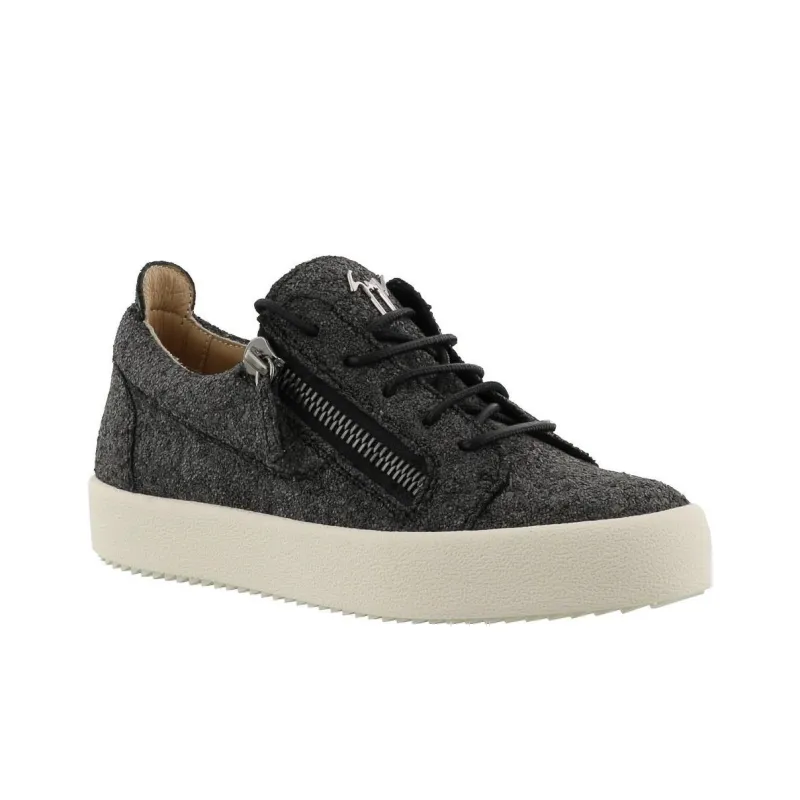 Giuseppe Zanotti/GZ Low Top Skateboard Shoes Women's Gray-2