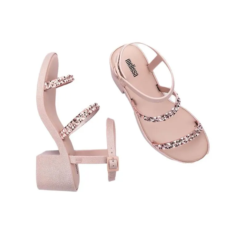 MELISSA Strap Sandals Women's Pink-4