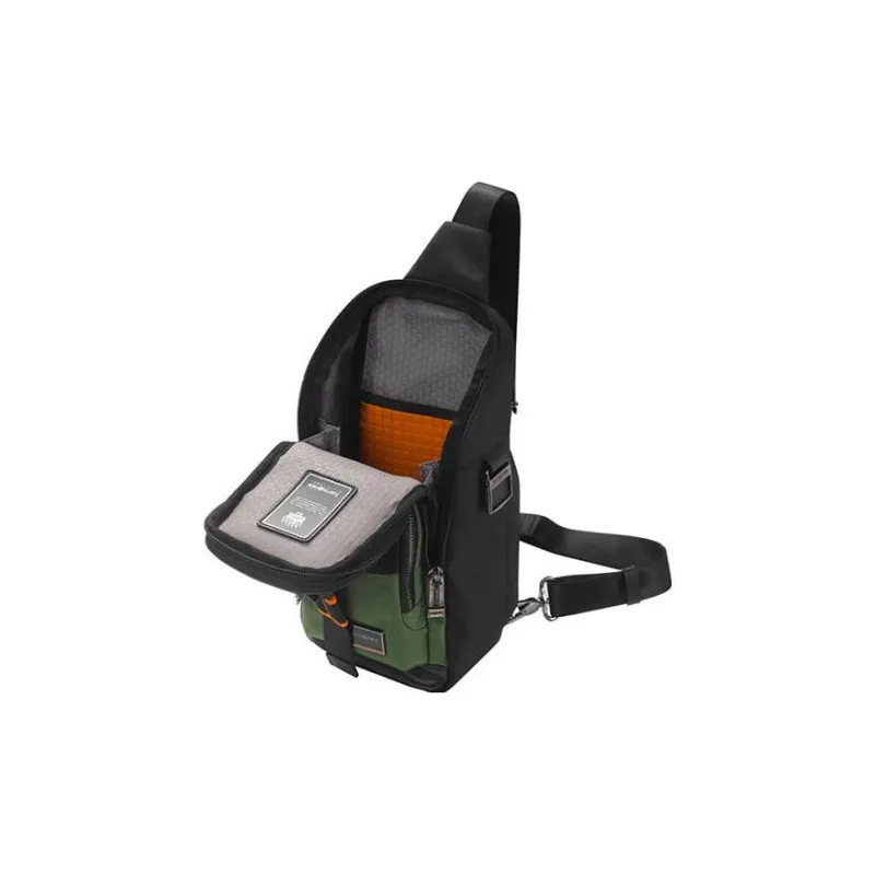 SAMSONITE Nylon Shoulder Bag Crossbody Bag Fanny Pack Sling Bag Regular Men's Dark Green-4