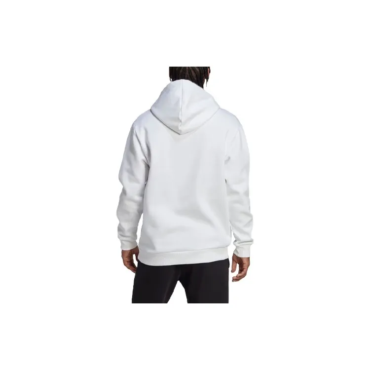 Adidas Essentials Camo Print Hoodie Sweatshirt Men's White-1