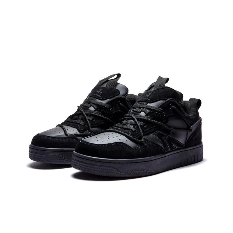 A1 Wear-Resistant Height Increasing Low-Top Puffy Skateboard Shoes Unisex-44