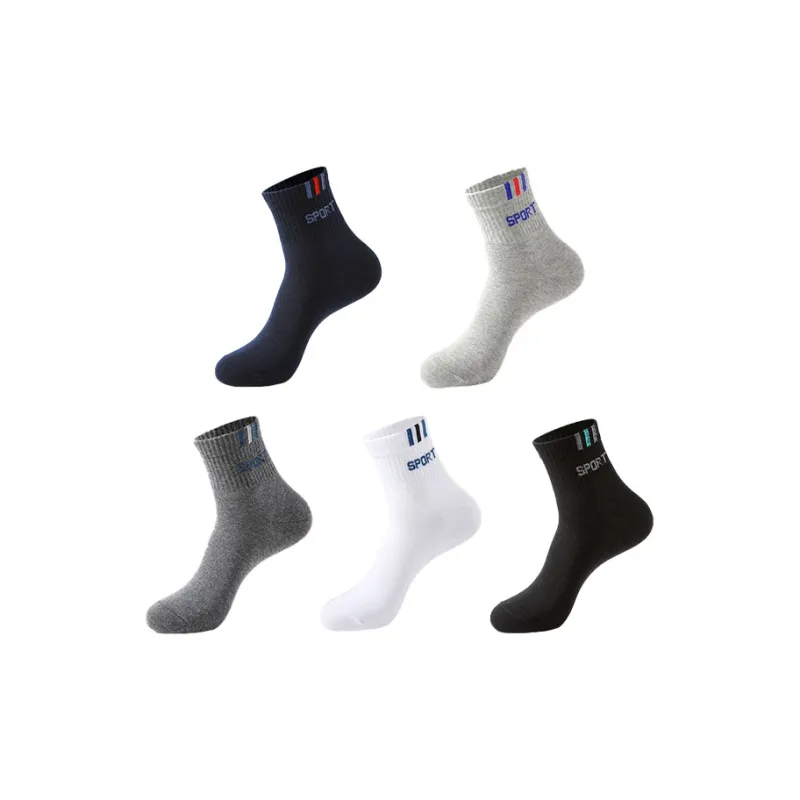 Lanza Men Mid Calf Socks-19