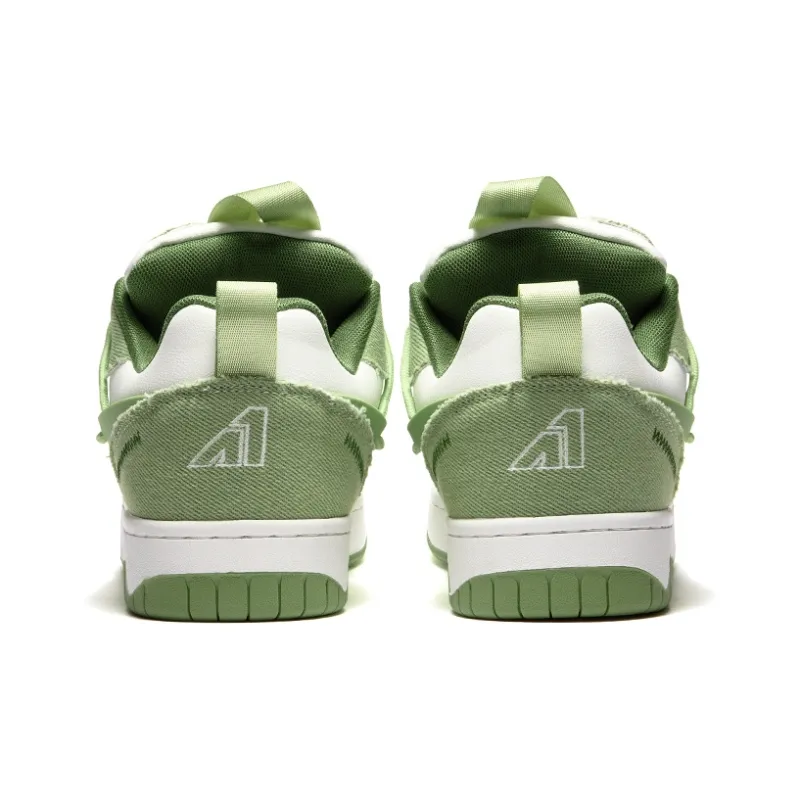 A1 Wear-Resistant Height Increasing Low-Top Puffy Skateboard Shoes Unisex-143