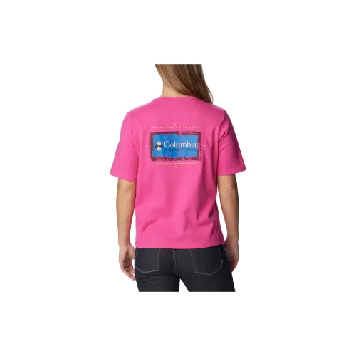 Columbia Winter T-Shirts Women's Bright Pink