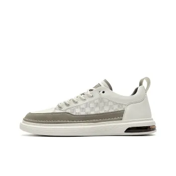 Rich Birds Low Top Skateboard Shoes Men's Beige