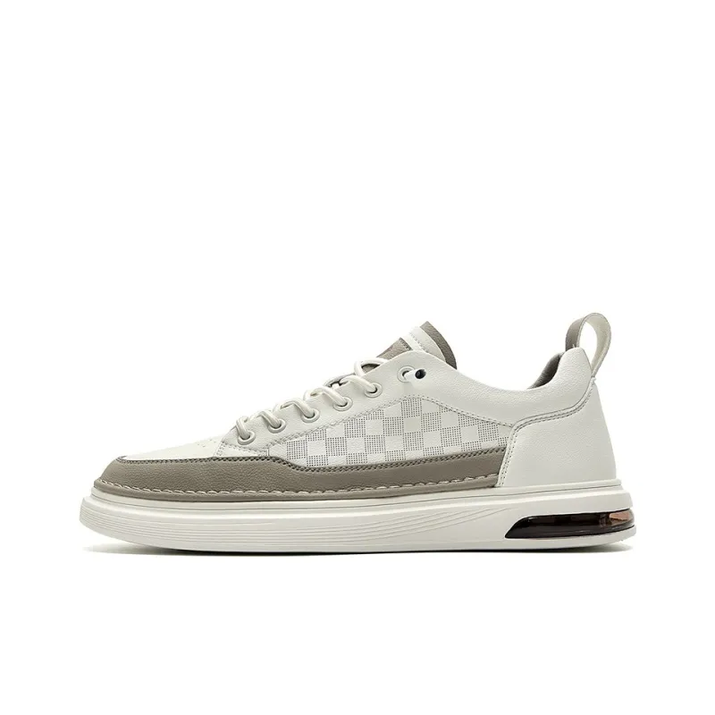 Rich Birds Low Top Skateboard Shoes Men's Beige-0