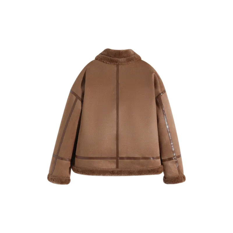 MKBY Parka Coats Women's Khaki-1