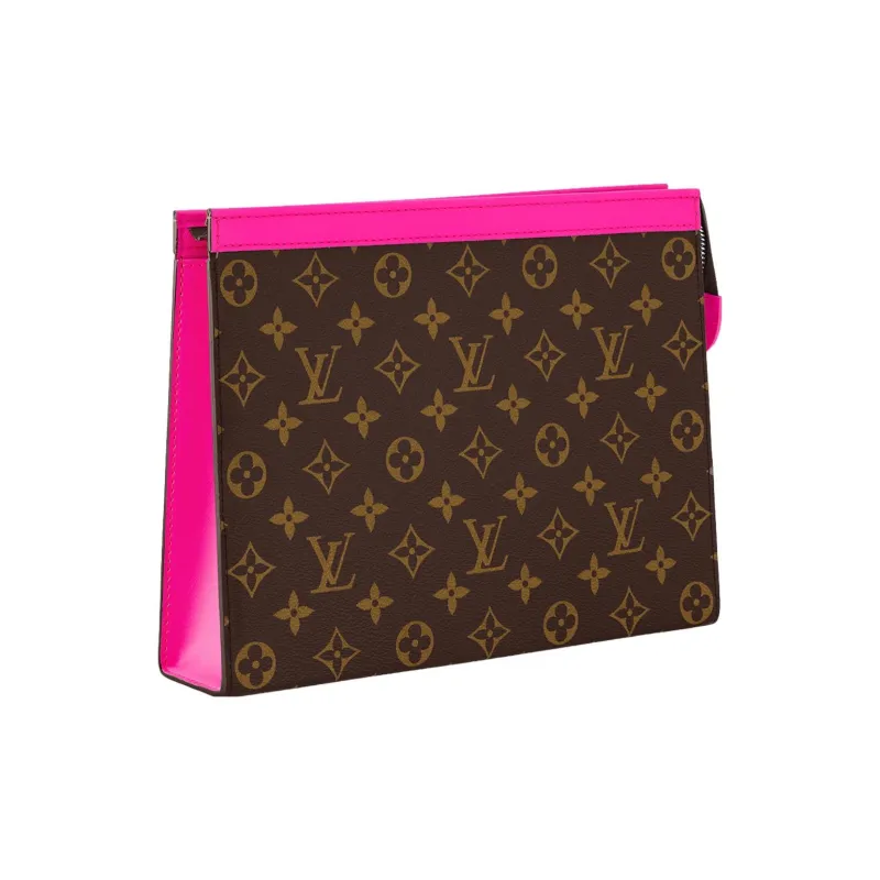 LOUIS VUITTON Pochette Voyage Mm Colormania Fuchsia-1