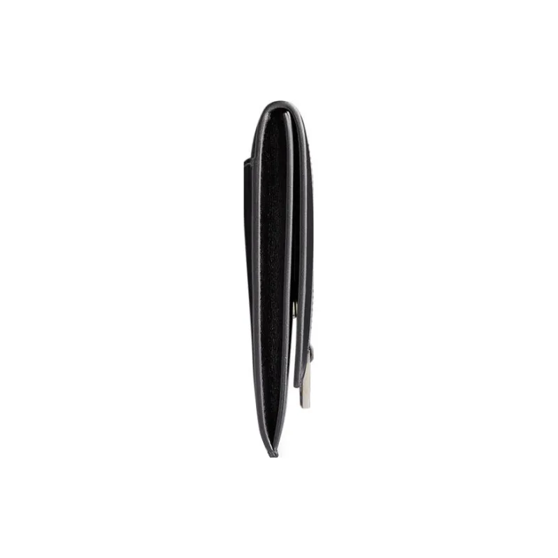 Balenciaga Smooth Calf Leather Clutch Women's Dark Gray-2