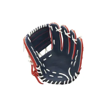 Mizuno Baseball Gloves Catcher's Glove Top Grain Cow Leather Unisex Black Red