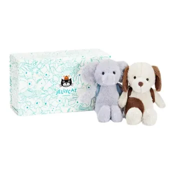 JELLYCAT Backpack Little Elephant Backpack Puppy Plush Toy Box Dolls Plush Doll