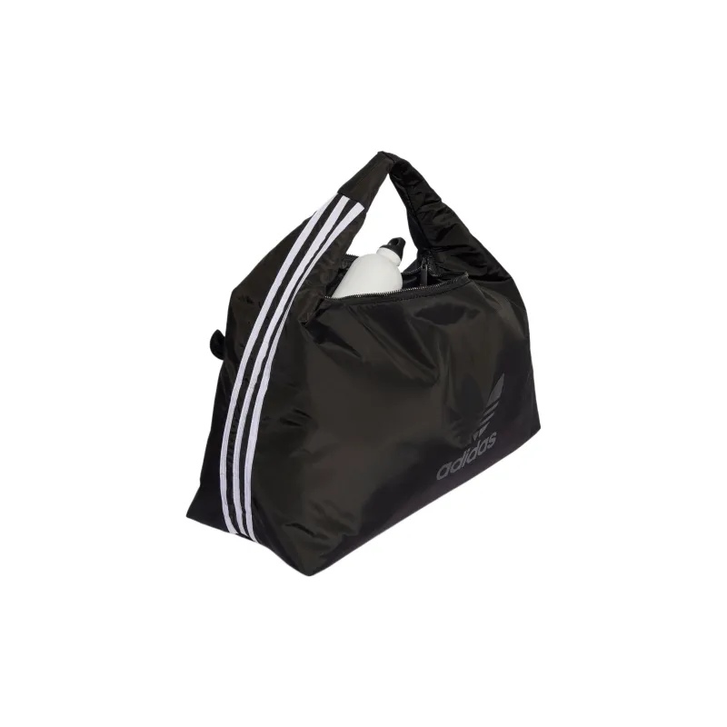 Adidas Originals Recycled Polyester Plain Weave Cloud Bag Sports Bag Handbag Shoulder Bag Regular Women's Black-1