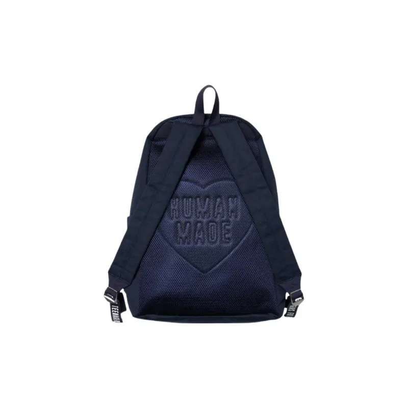 HUMAN MADE Viscose Canvas Backpack Regular Unisex Marine Blue-1
