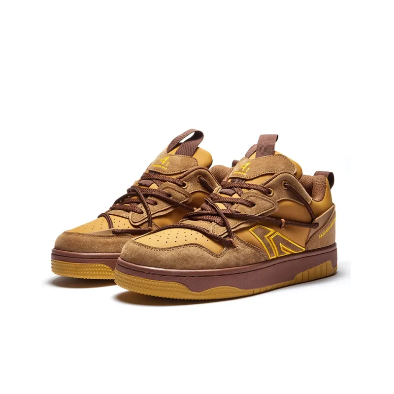 A1 Wear-Resistant Height Increasing Low-Top Puffy Skateboard Shoes Unisex-58