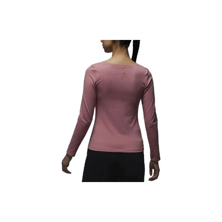 Jordan T Shirts Women's Pink-1