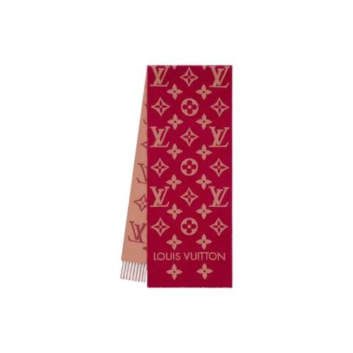 LOUIS VUITTON Knit Scarf Women's