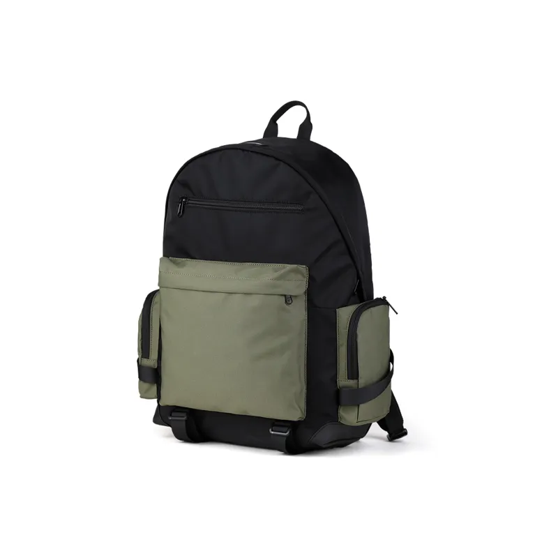 Slazenger Fabric Laptop Backpack Unisex Black & Green-1
