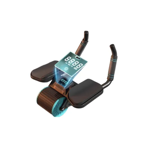 KUS Abdominal Rollers Unisex Flagship LCD Touch Model - Carbon Crystal Black