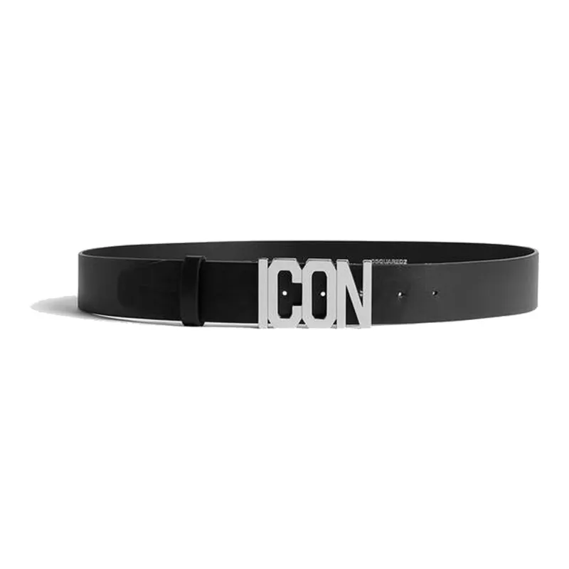 DSQUARED 2 Icon Plaque Belt-1