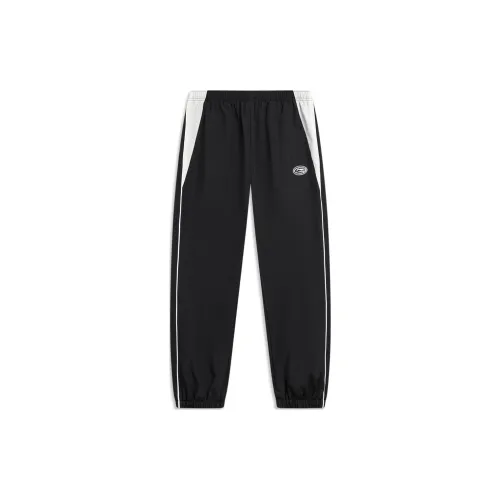 LiNing Sports Life Collection Knitted Sports Pants Women's Black