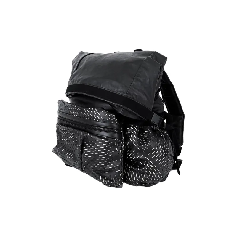 Bottega Veneta Cow Leather Backpack Men's Black-1