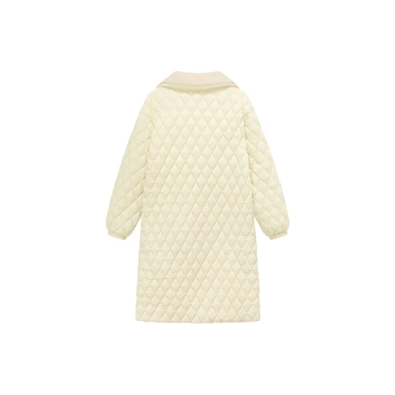 CHUU Puffer Jacket Women's White-1