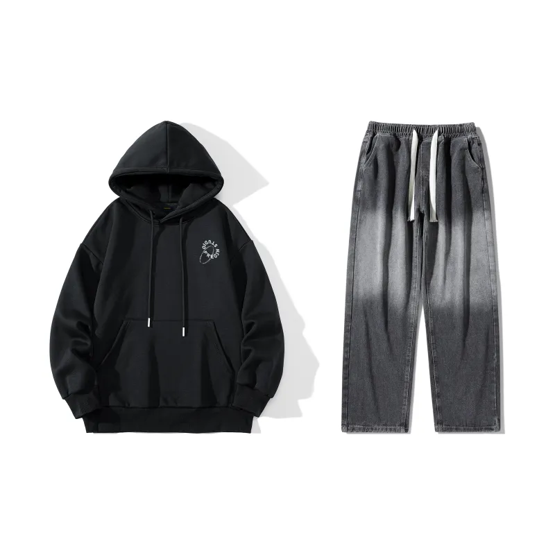 FREO3N Sweatshirt Sets Unisex-17