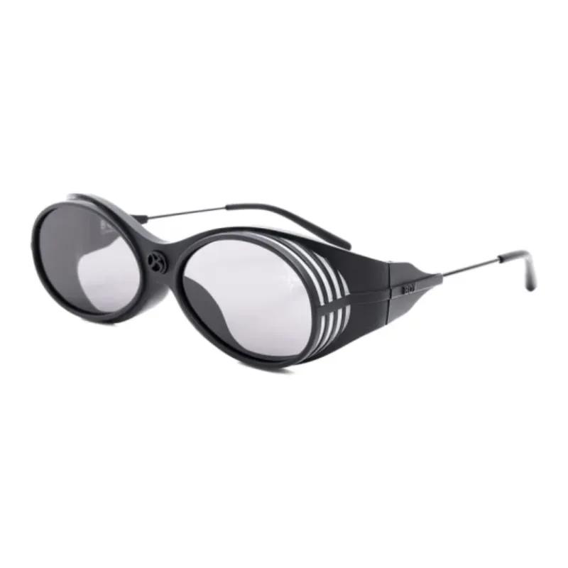 Boy London TR90 Oval Sunglasses Unisex Black-0