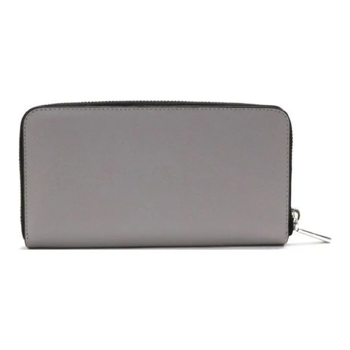 Kate Spade Leather Wallet Tubas Women's Rain Cloud Gray-2