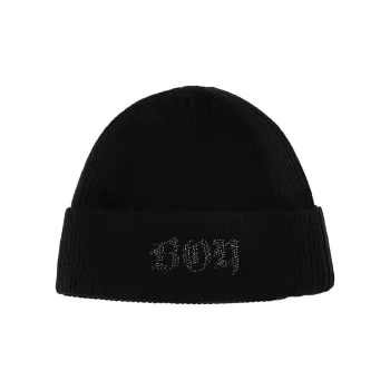Boy London Acrylic Beanies Unisex Black