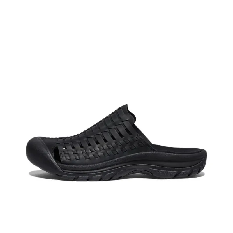 HYKE x KEEN San Juan 2 Slip Resistant Closed Toe Slippers Men's Black-0