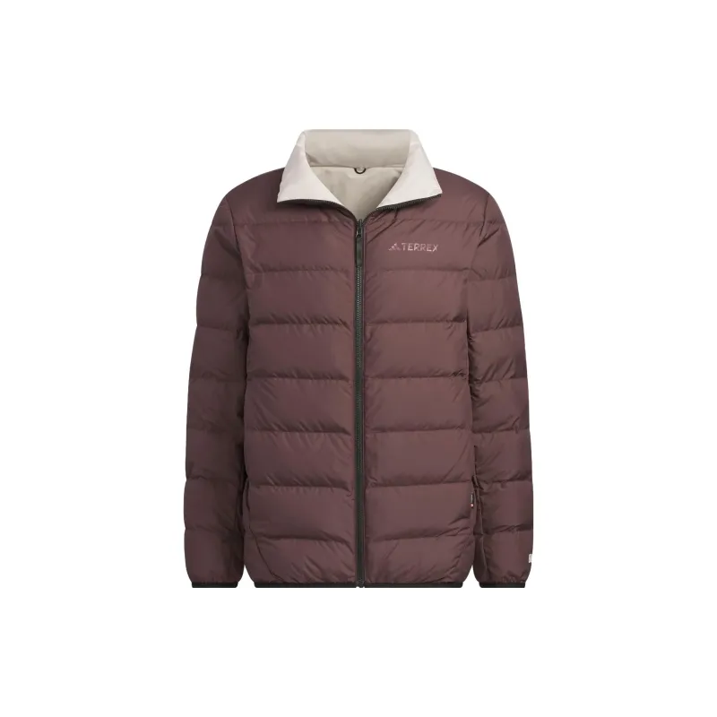 Adidas Waterproof And Windproof Windbreaker Jacket Men's Ecru-2