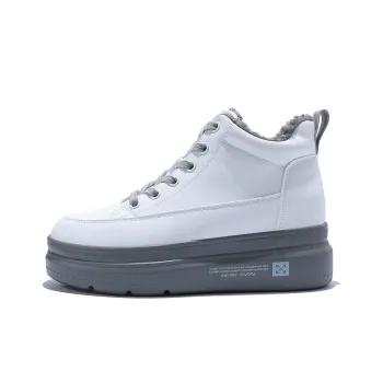 Junjali Abrasion Resistant Breathable Balance Height Increasing Thermal High Top Casual Shoes Women's