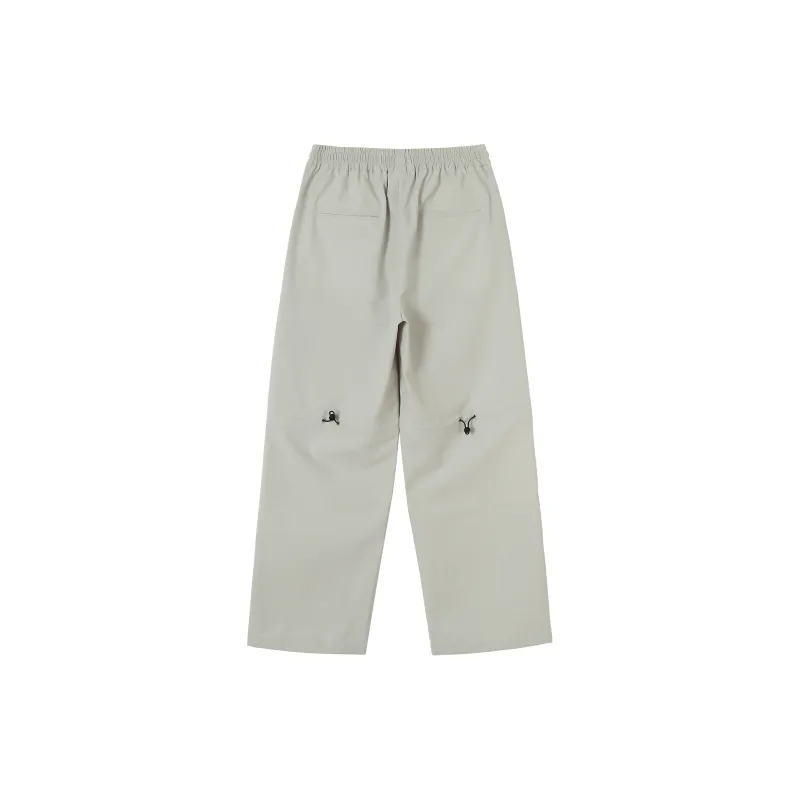 YADcrew Casual Pants Unisex Silver Gray-1
