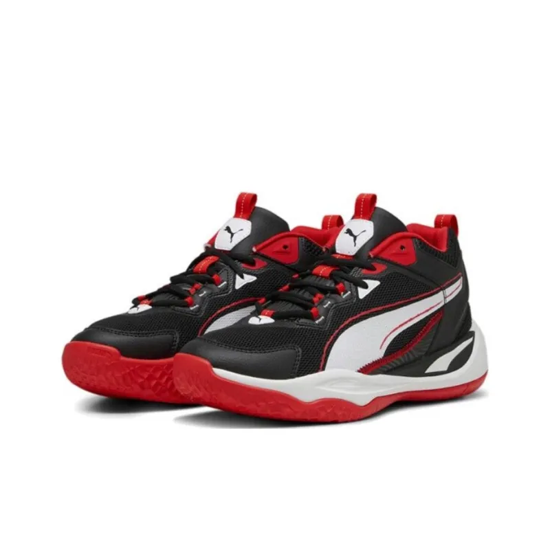 PUMA Playmaker 'Black White Red'-2