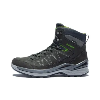 Lowa Toro Evo GTX Cushioning Anti-Slip And Wear-Resistant Mid-Top Outdoor Shoes Men's Gray Green