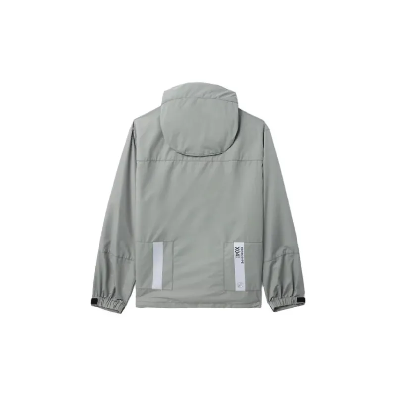 Izzue Patch details Padded Hooded Jacket-5