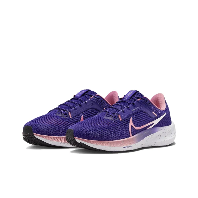 Nike Pegasus 40 'Court Purple Coral Chalk' Women's-2