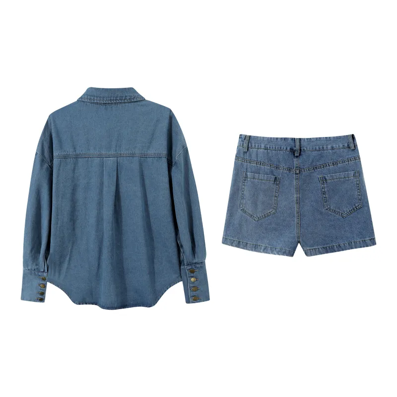 MRR&CO. Casual Suit Women's Blue-1
