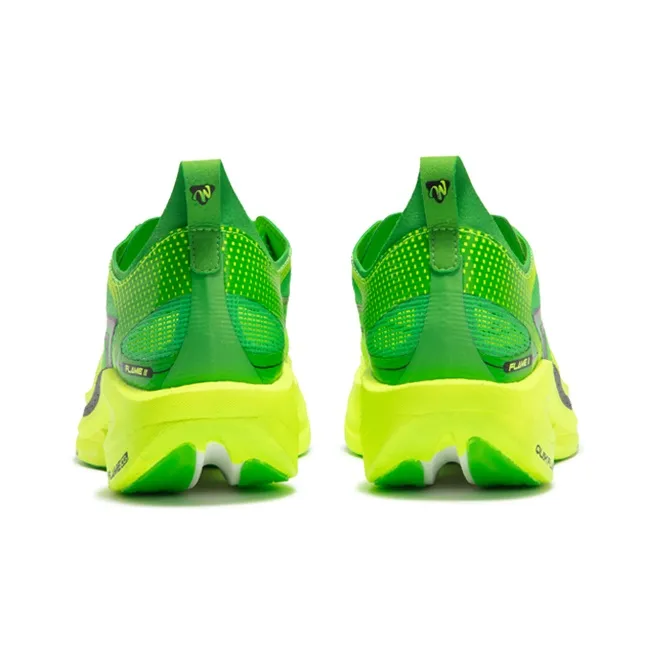361° Fly Burn 2.5 Anti-Slip And Wear-Resistant Breathable Low-Top Running Shoes Men's Yellow Green-3